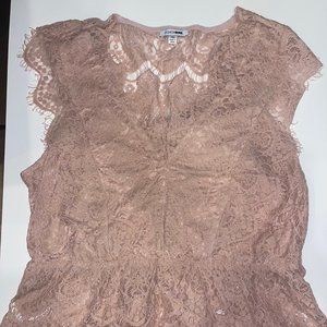 FASHION NOVA Tank Top, Creme USED